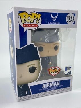 Funko Pop! Military USA Air Force Airman Blonde Female Dress Uniform